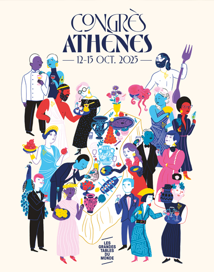 Les Grandes Tables du Monde à Athènes : penser, célébrer, transmettre