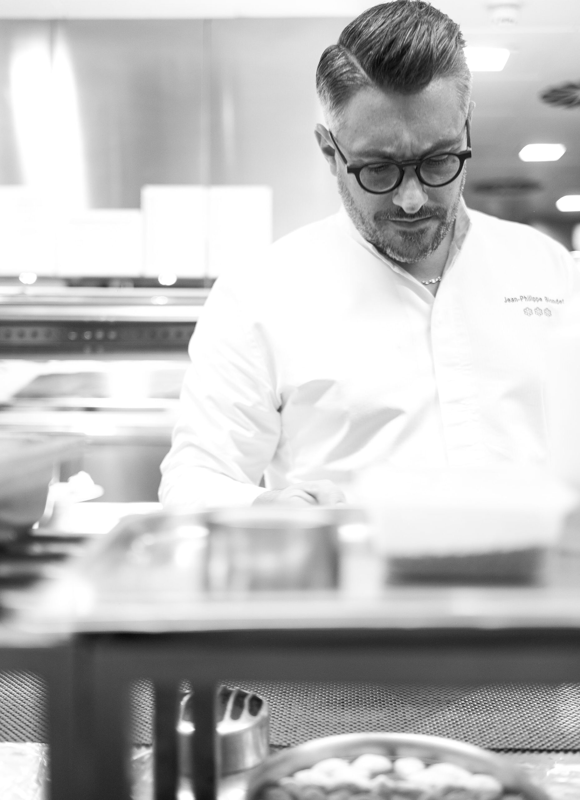 Chefs of the restaurant Alain Ducasse At The Dorchester