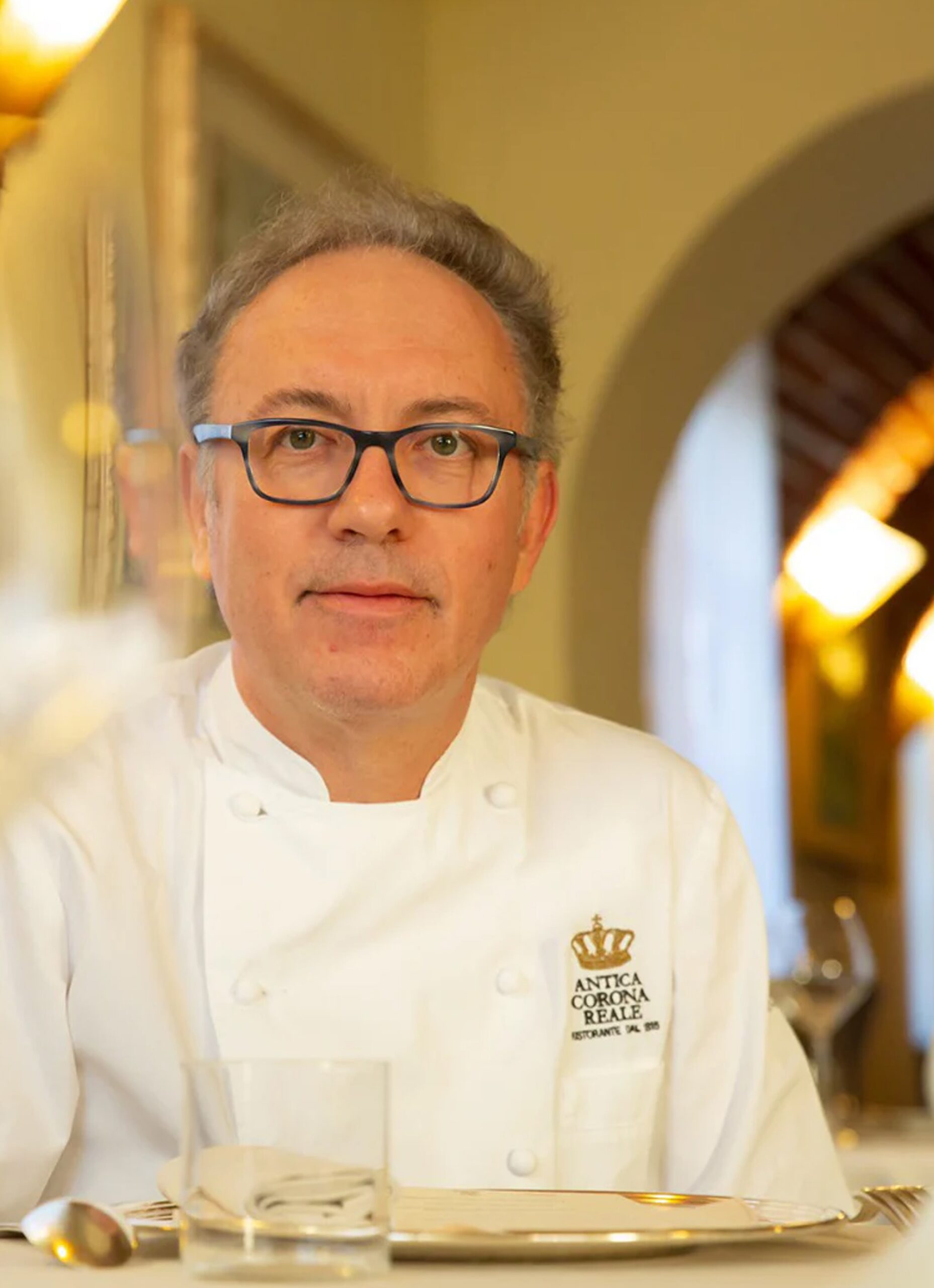 Chefs du restaurant Antica Corona Reale