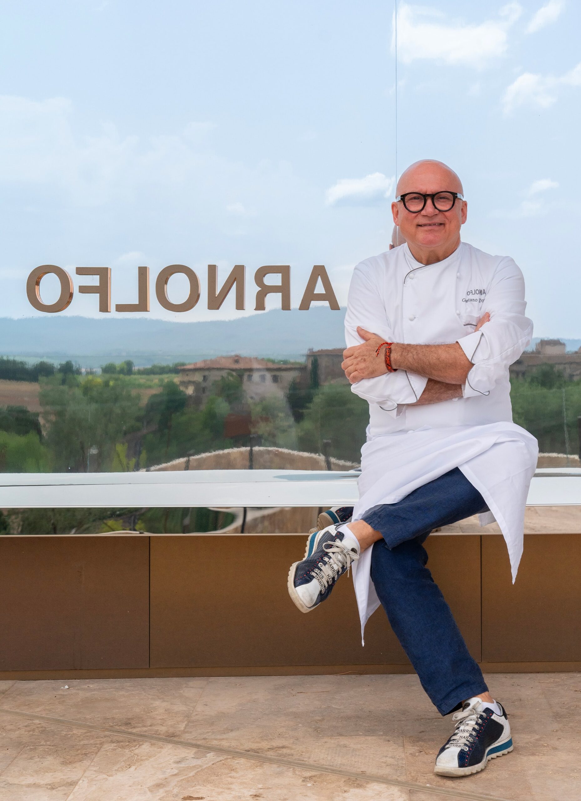 Chefs of the restaurant Arnolfo