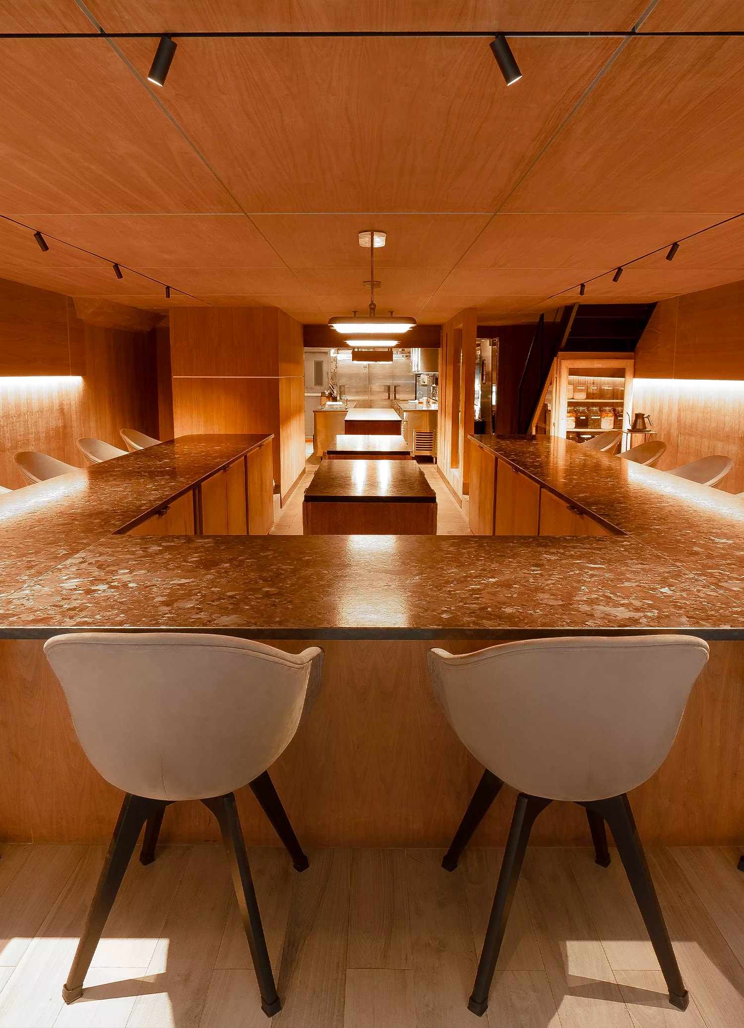 Atomix - Intérieur du Restaurant