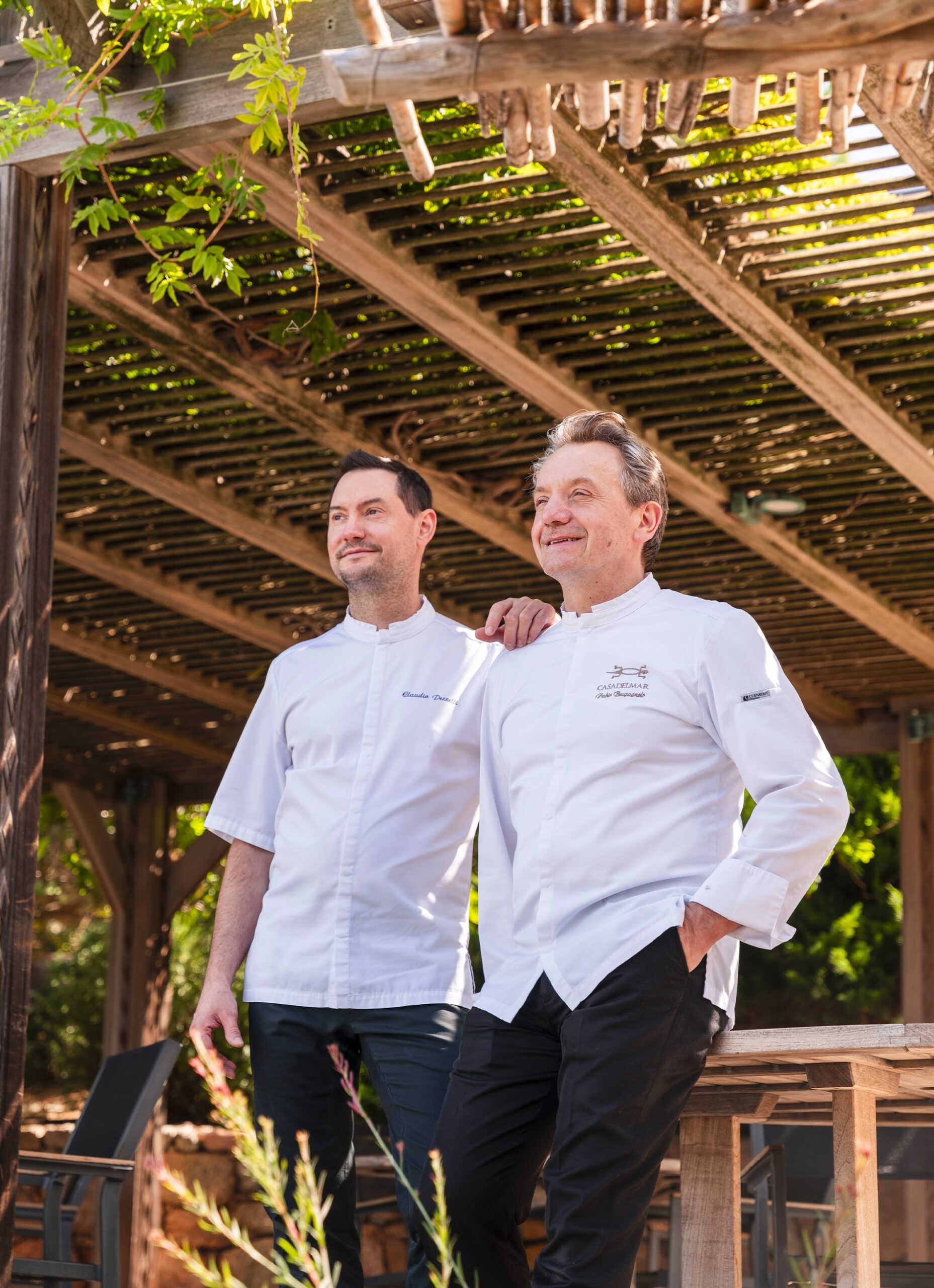 Chefs of the restaurant Casadelmar