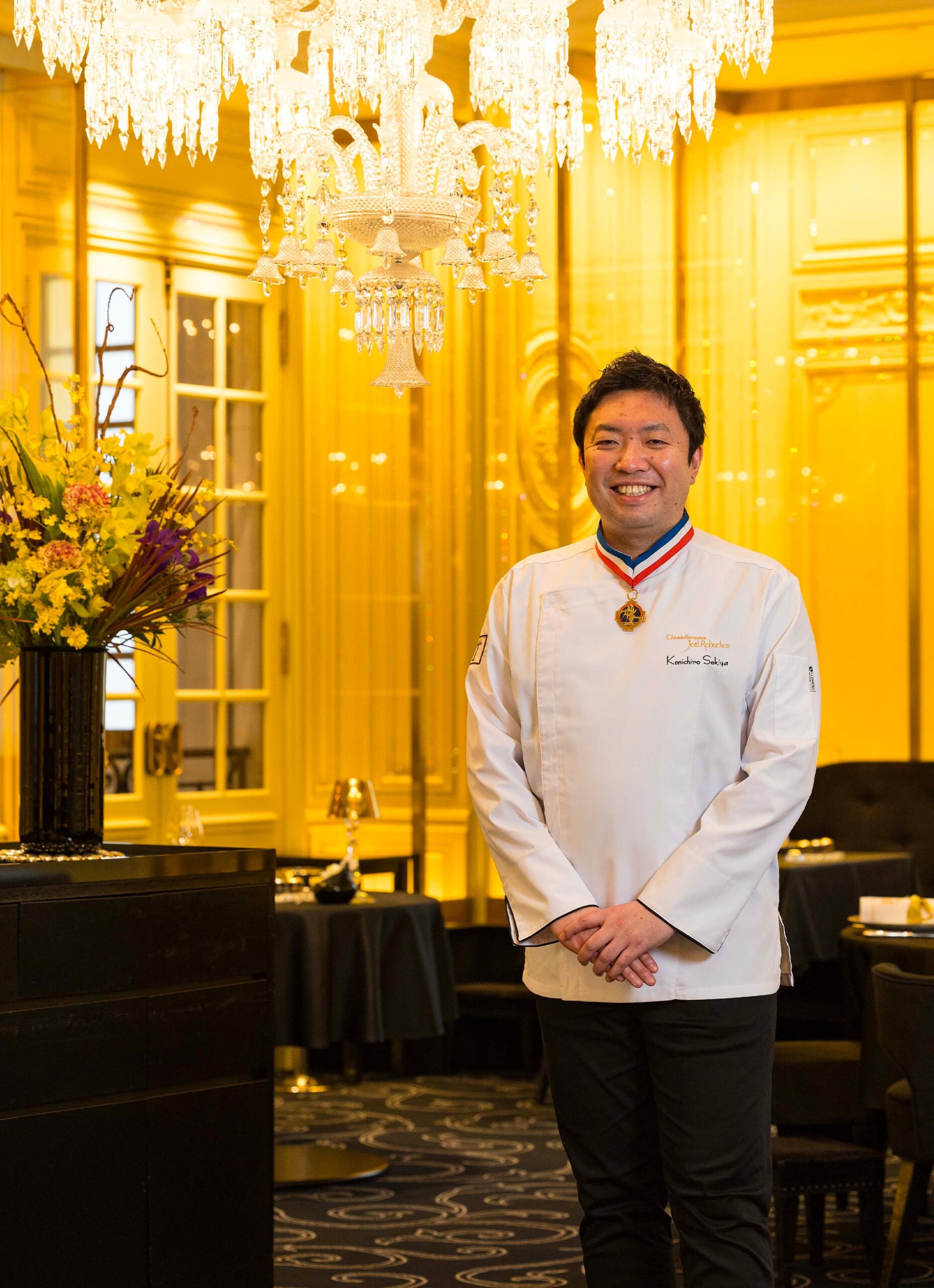 Chefs of the restaurant château restaurant