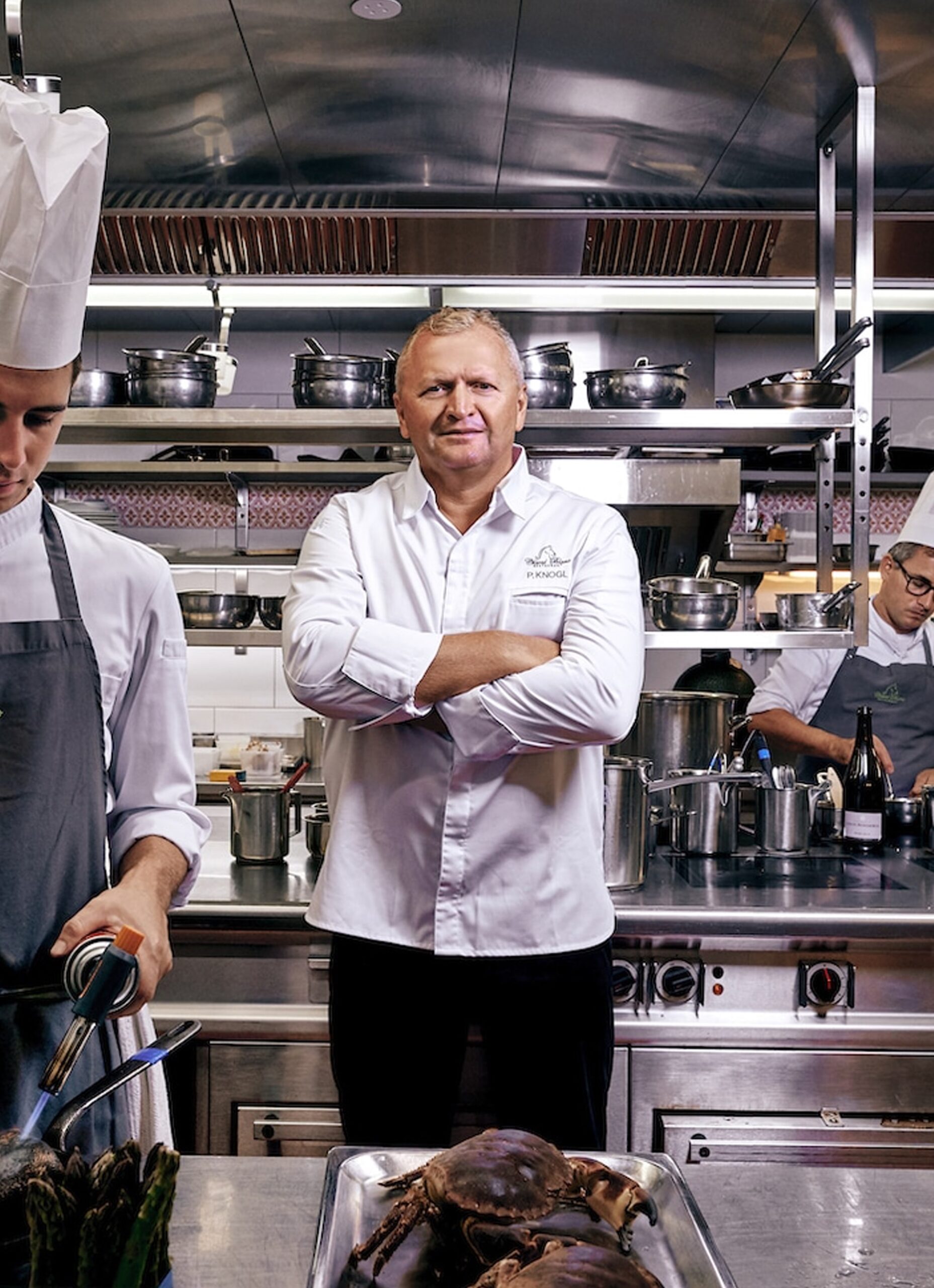 Chefs du restaurant Cheval Blanc By Peter Knogl