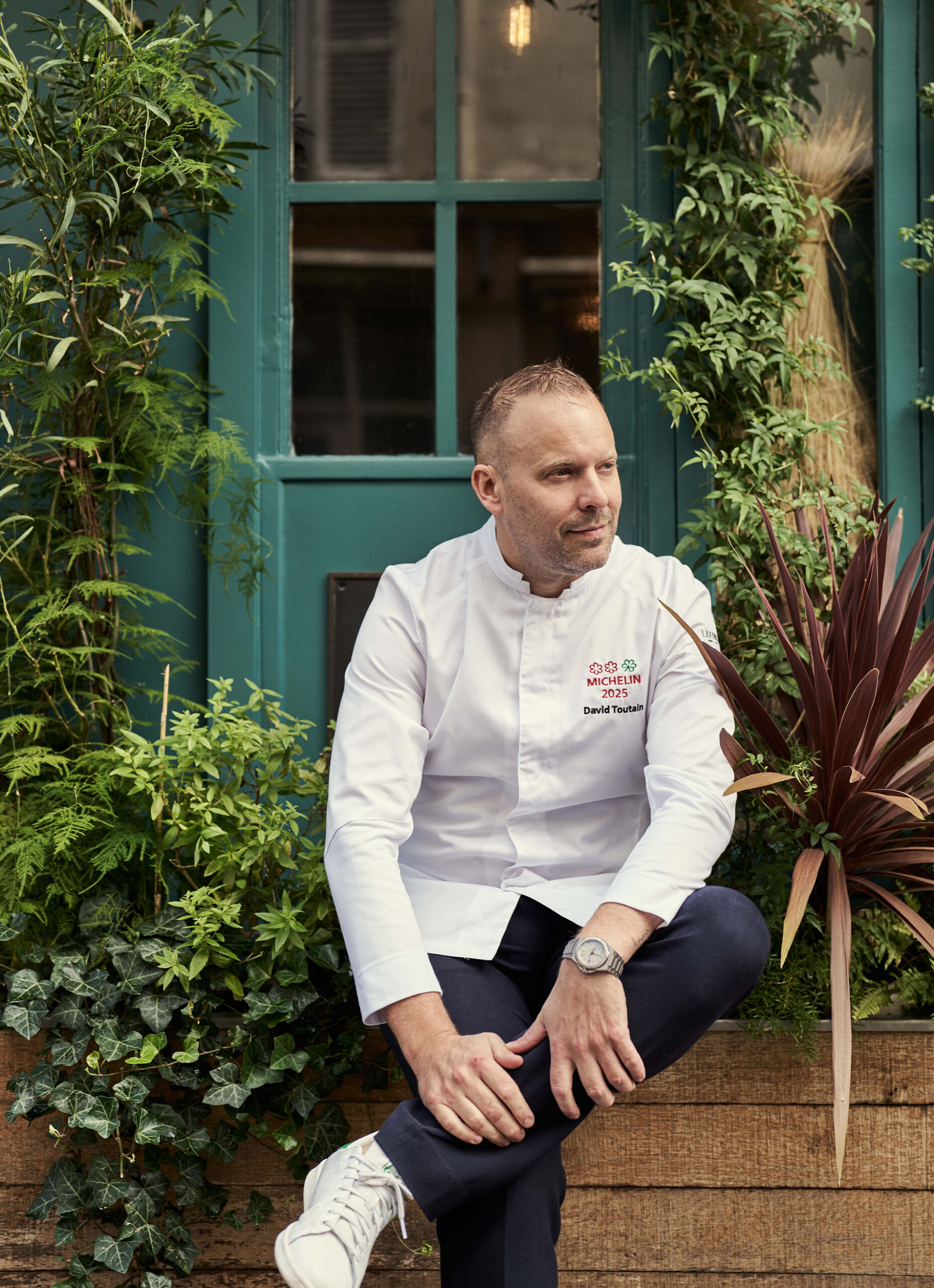 Chefs of the restaurant David Toutain