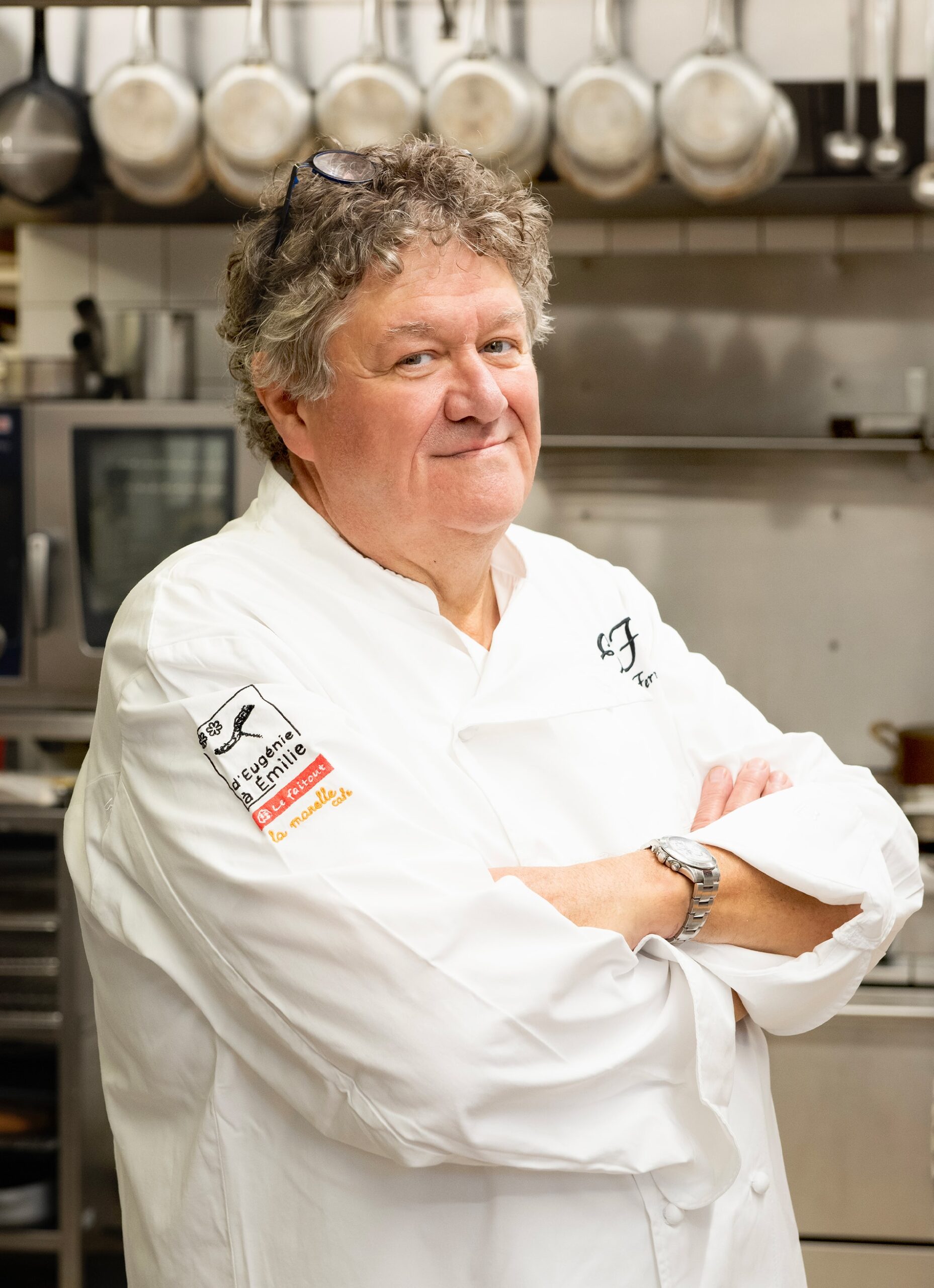 Chefs of the restaurant D’eugénie À Émilie