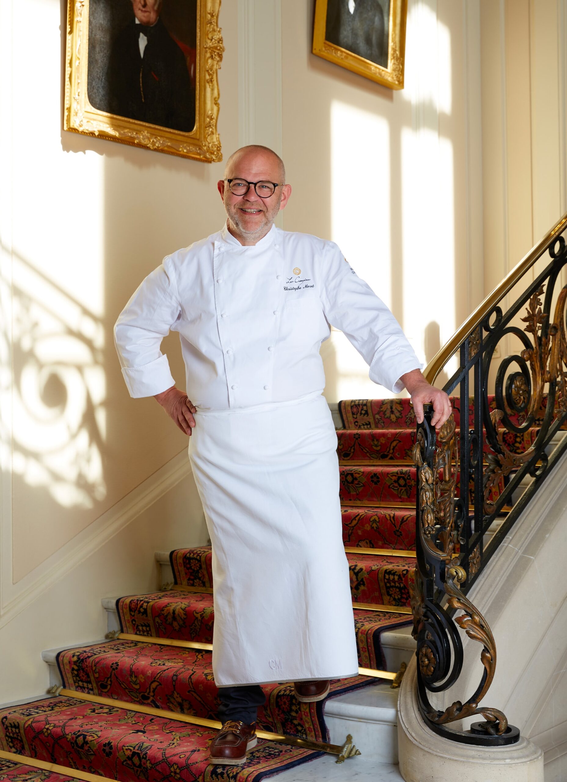 Chefs of the restaurant Domaine Les Crayères