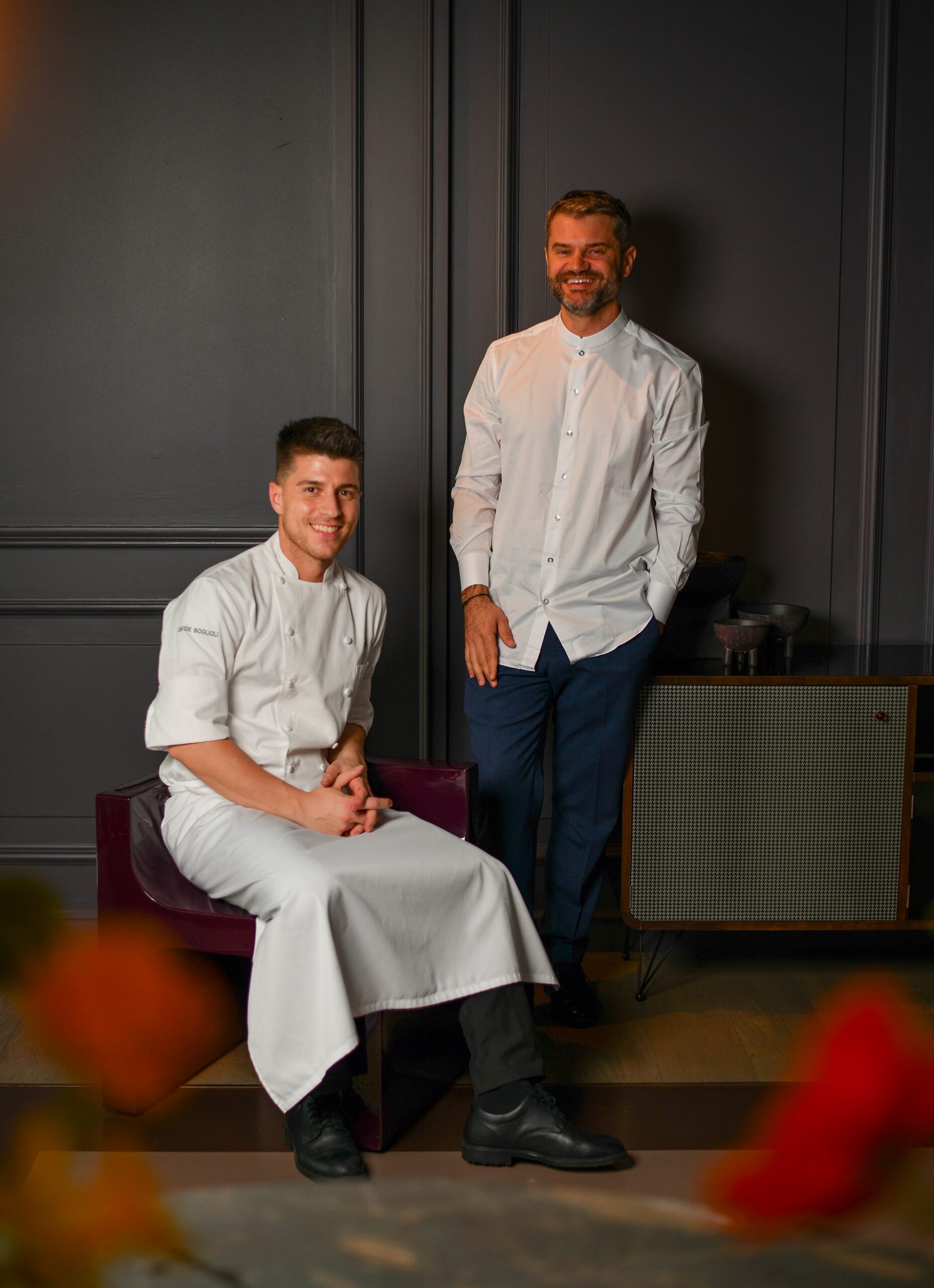 Chefs du restaurant Enrico Bartolini