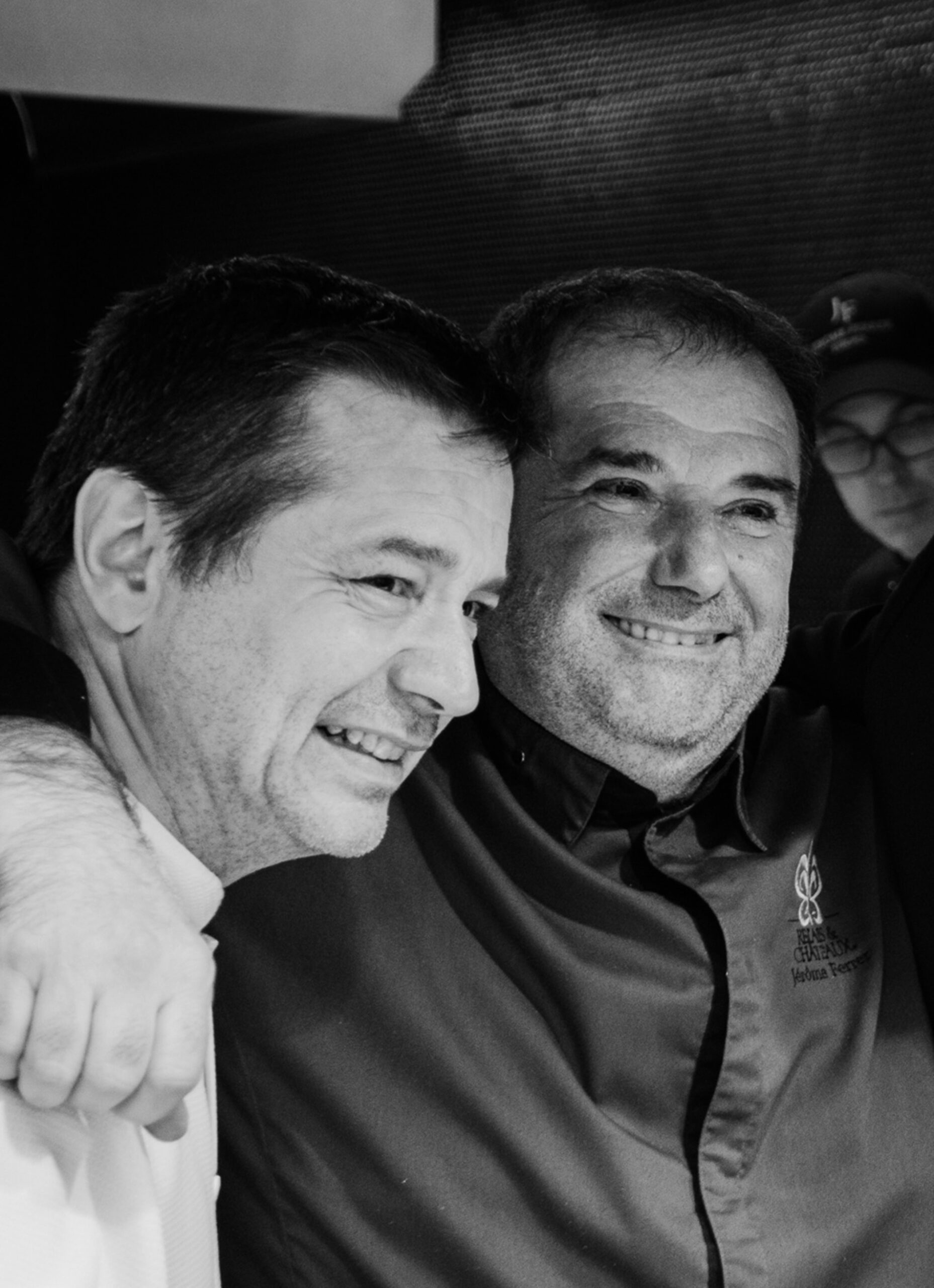 Chefs of the restaurant Jérôme Ferrer-Europea