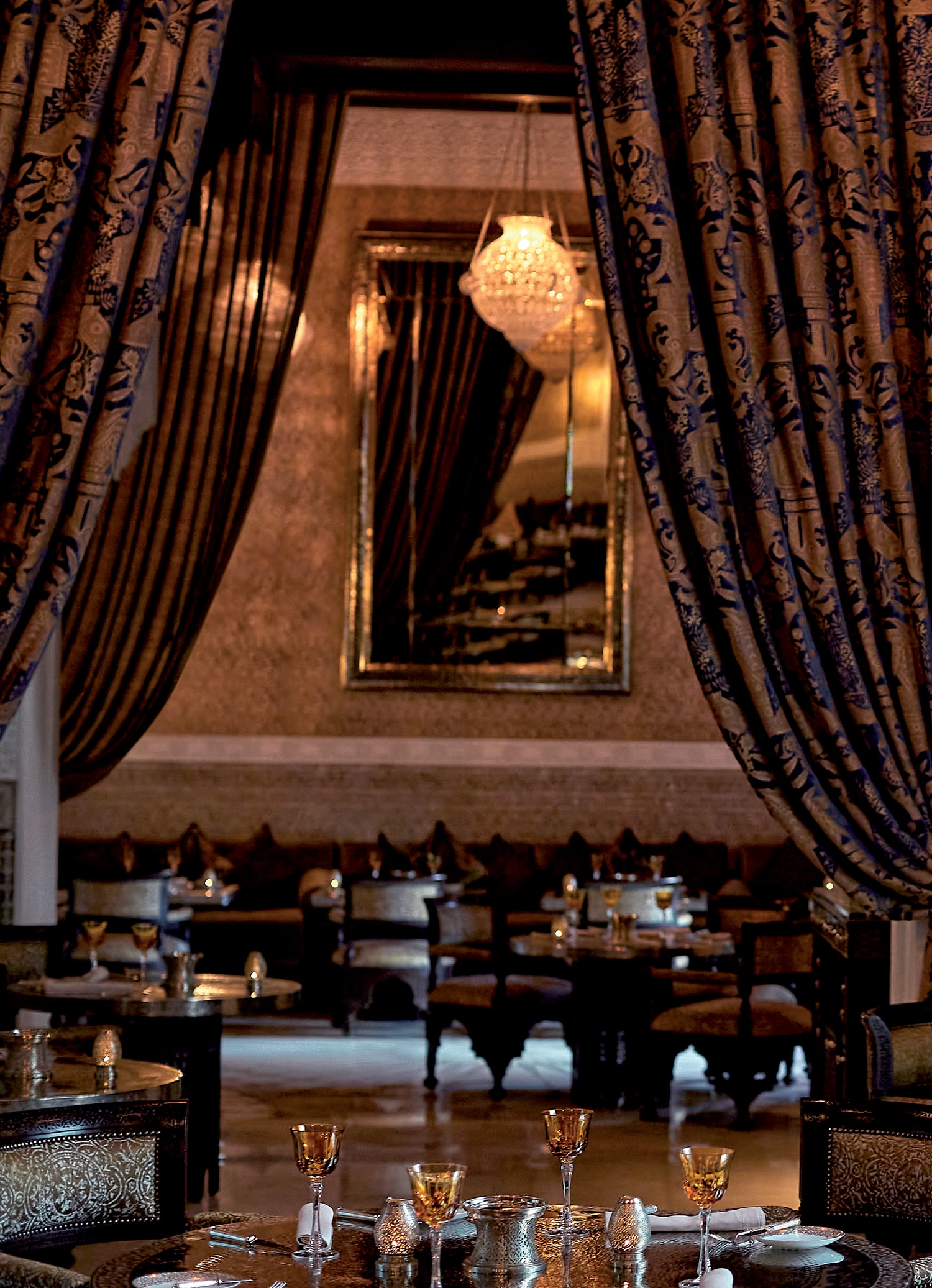 La Grande Table Marocaine - Intérieur du Restaurant