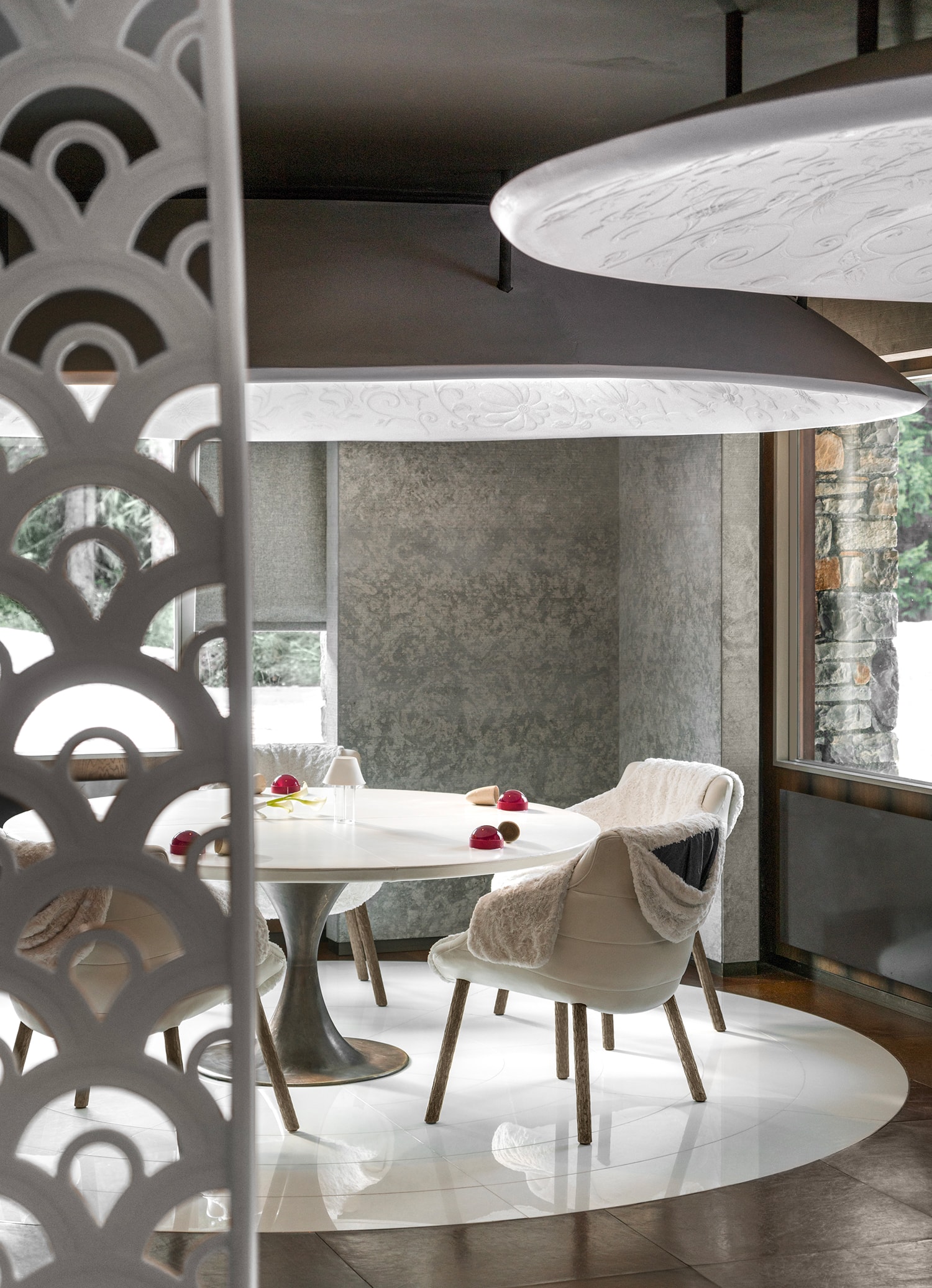 Le 1947 À Cheval Blanc - Intérieur du Restaurant