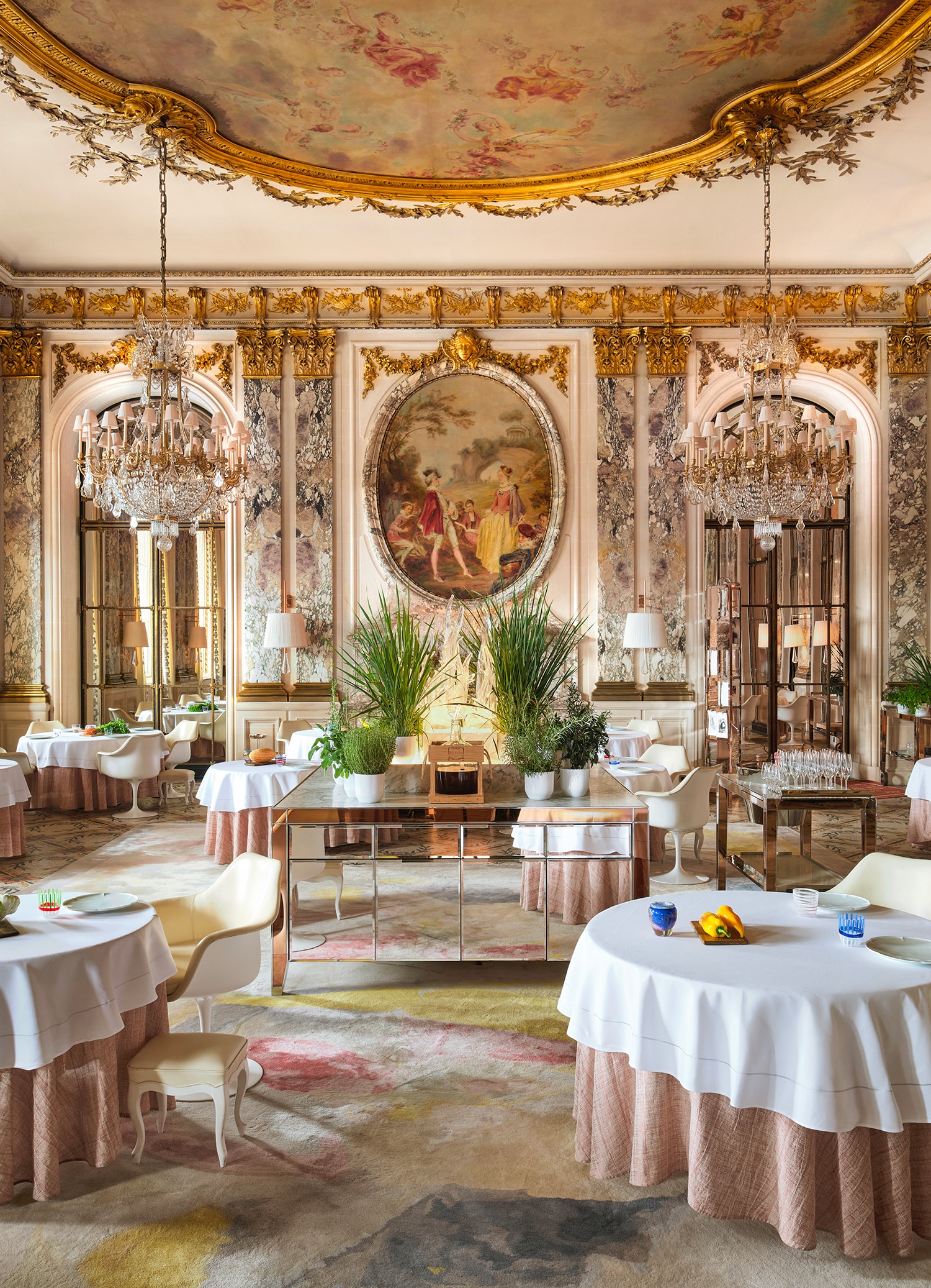 Le Meurice Alain Ducasse - Intérieur du Restaurant