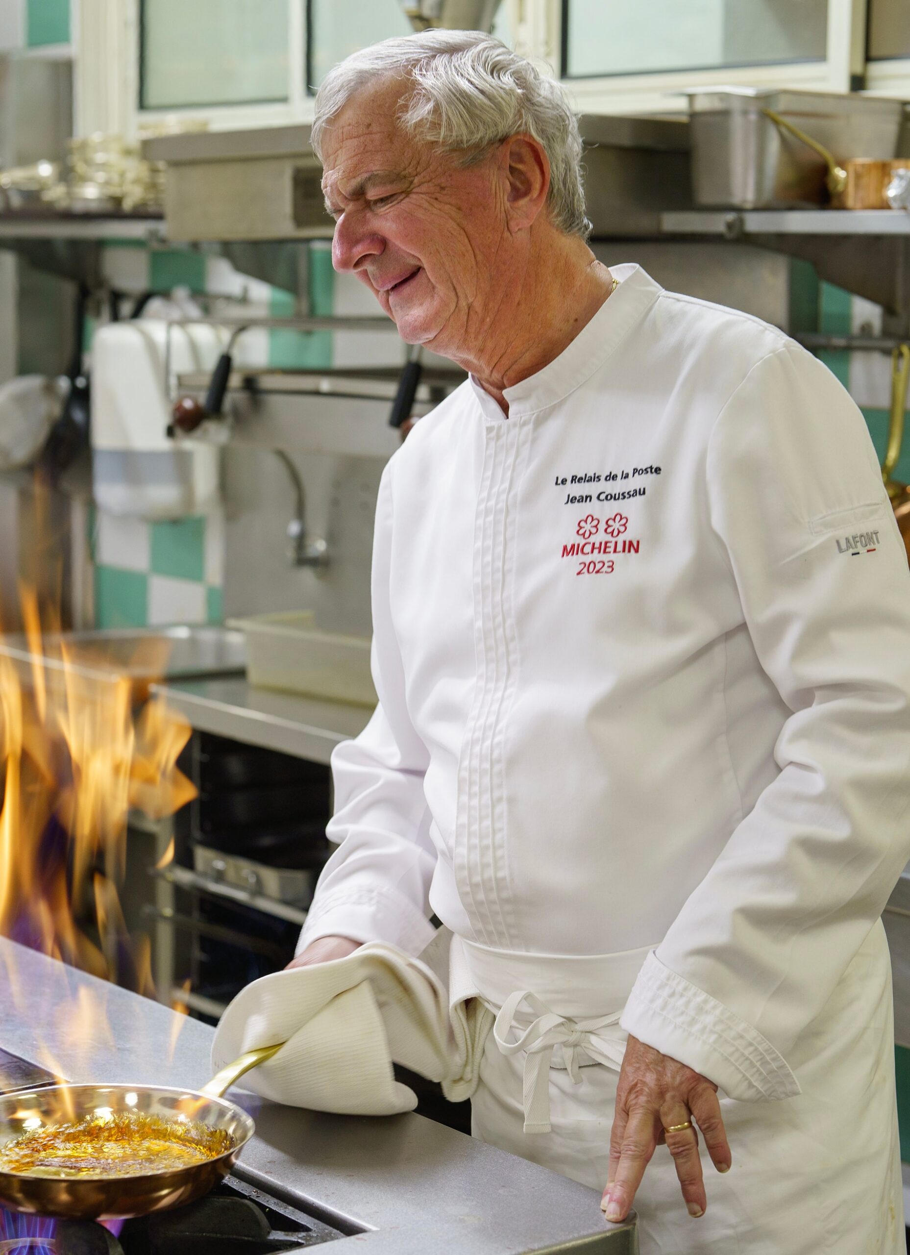 Chefs of the restaurant Le Relais De La Poste