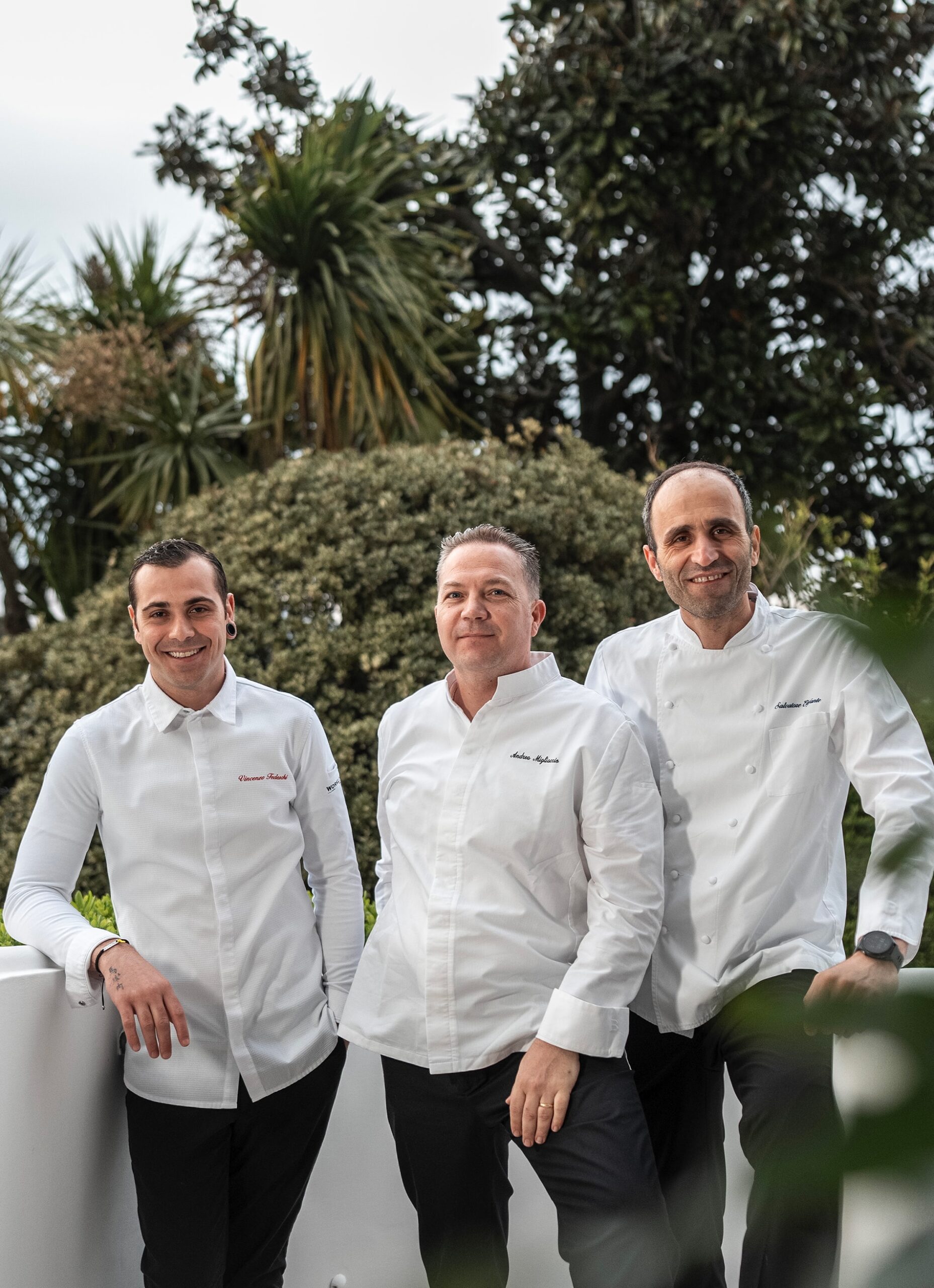 Chefs du restaurant L’olivo