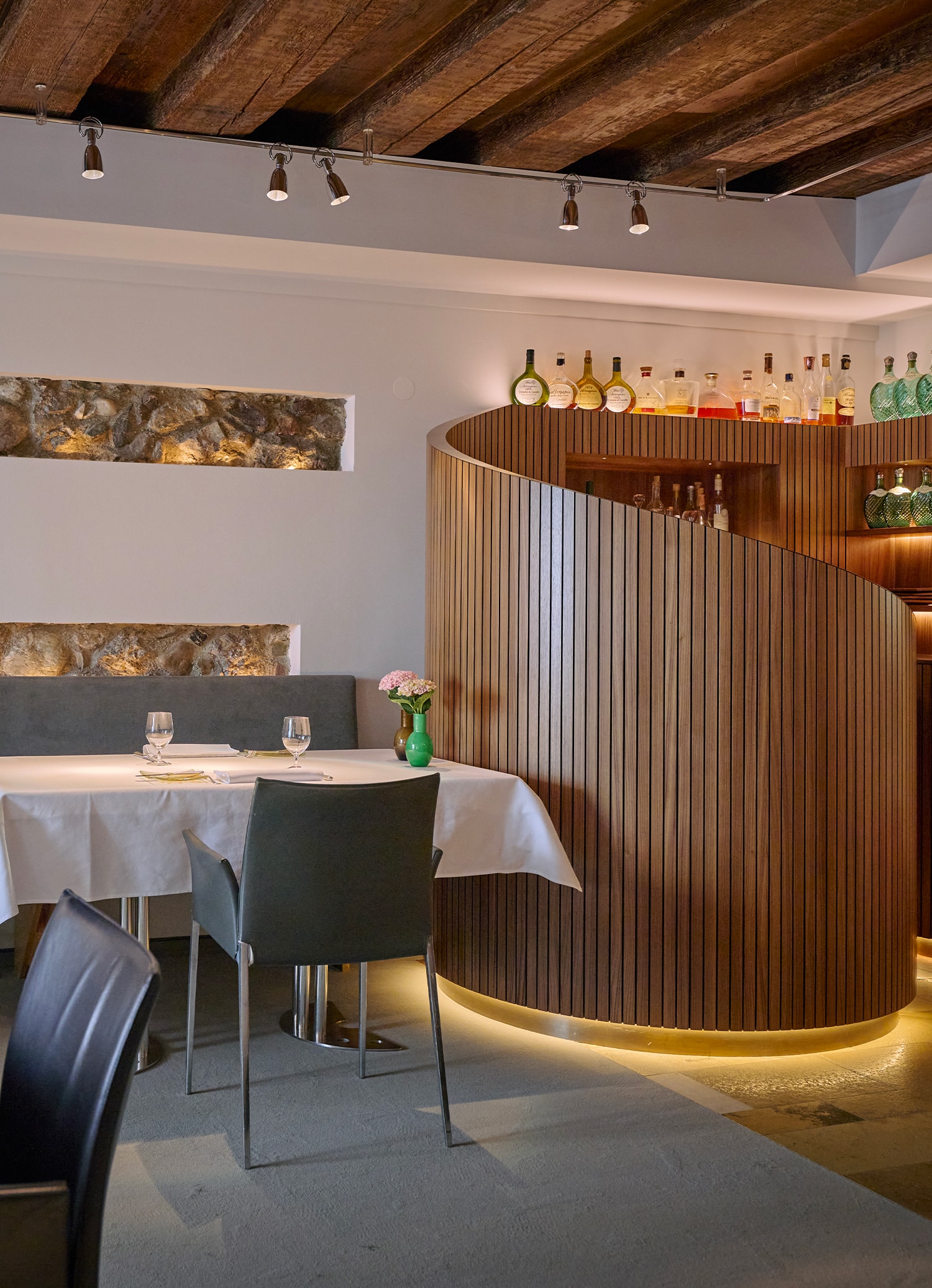 Obauer - Intérieur du Restaurant