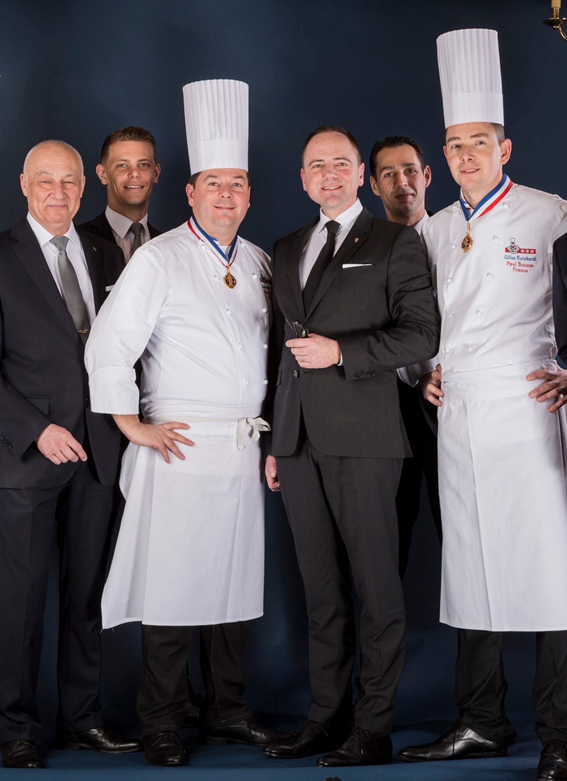 Chefs of the restaurant Paul Bocuse