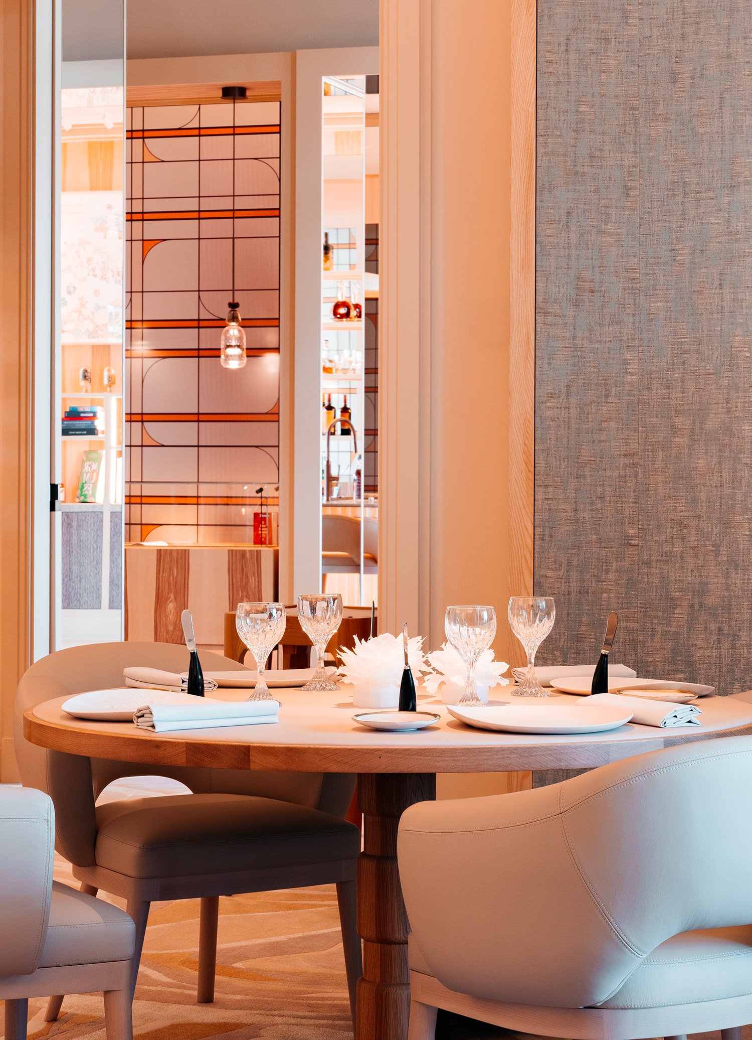 pic au beau-rivage palace - Intérieur du Restaurant