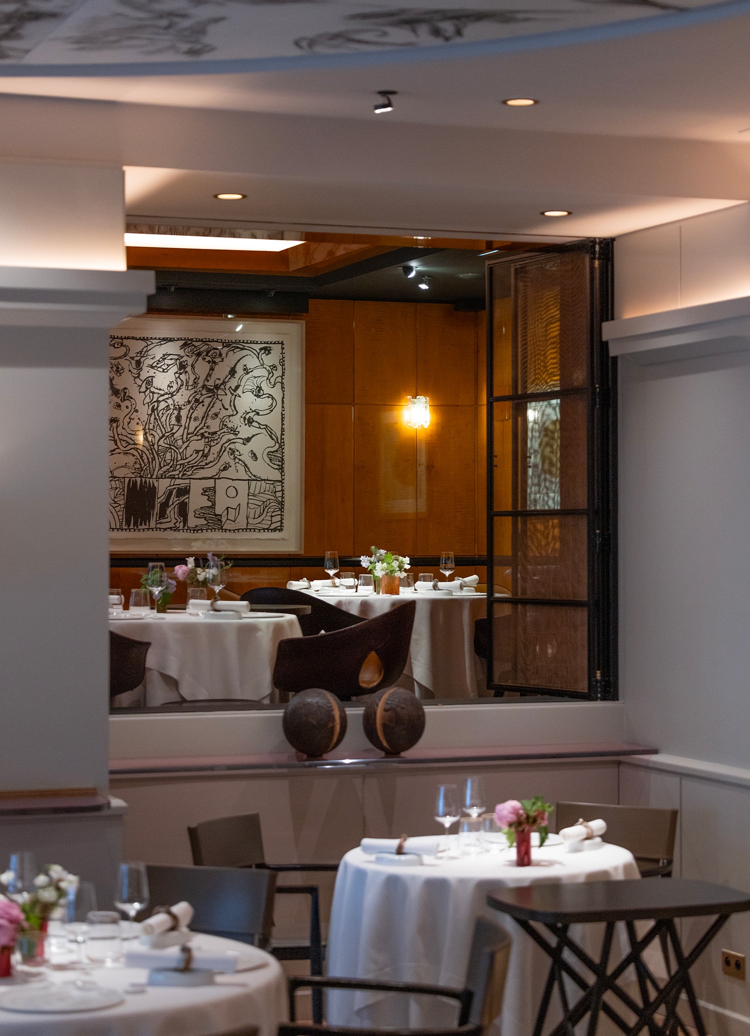 Pierre Gagnaire - Intérieur du Restaurant