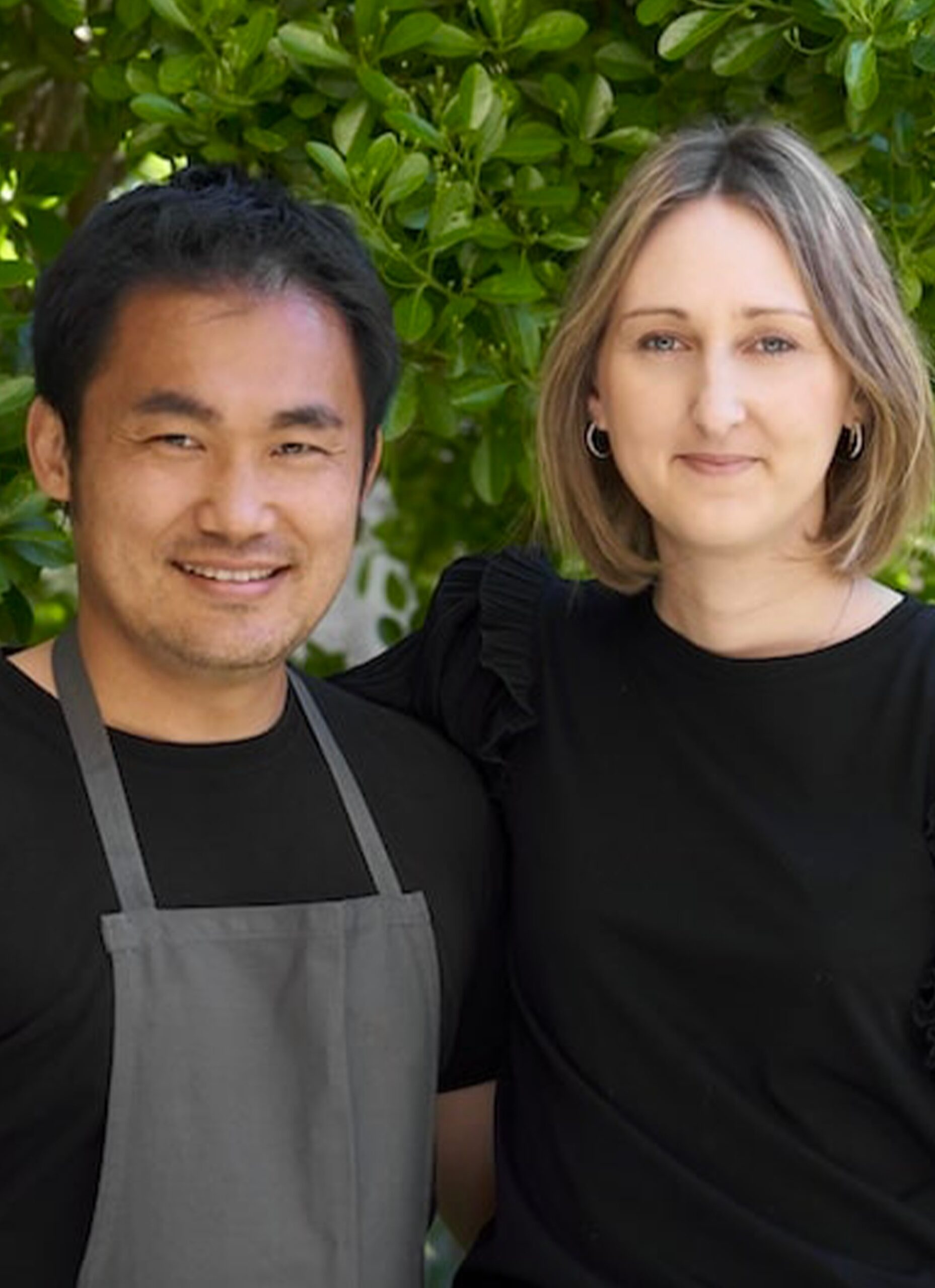 Chefs of the restaurant Racine