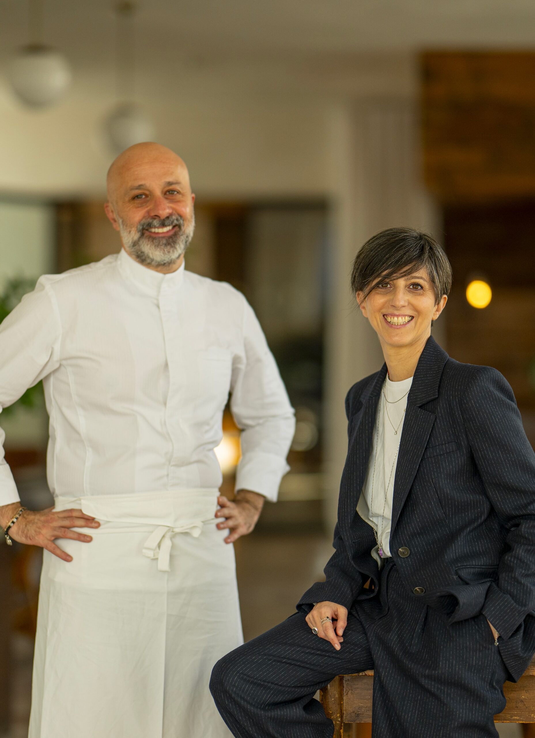 Chefs of the restaurant Reale