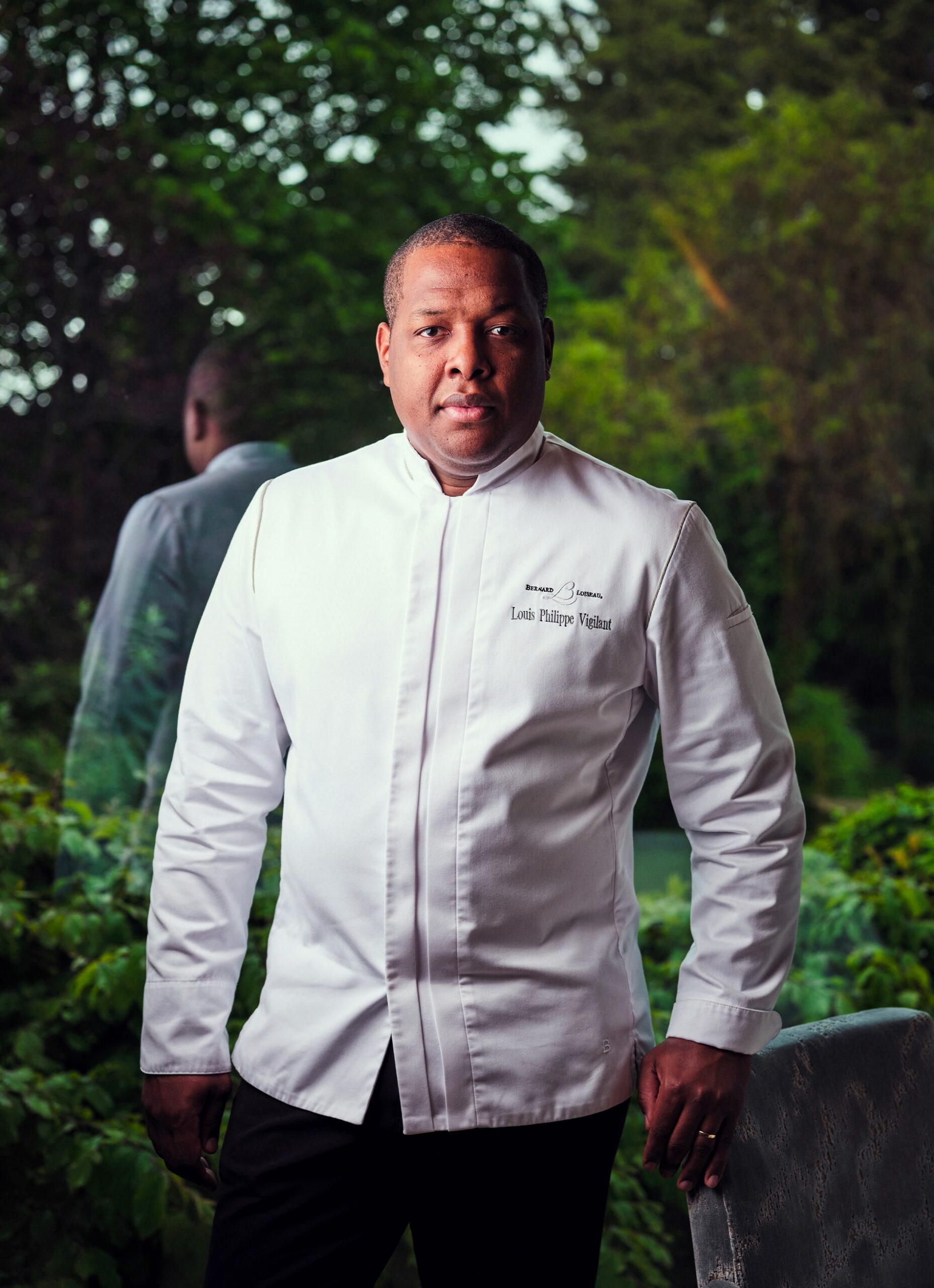 Chefs of the restaurant Le Relais Bernard Loiseau