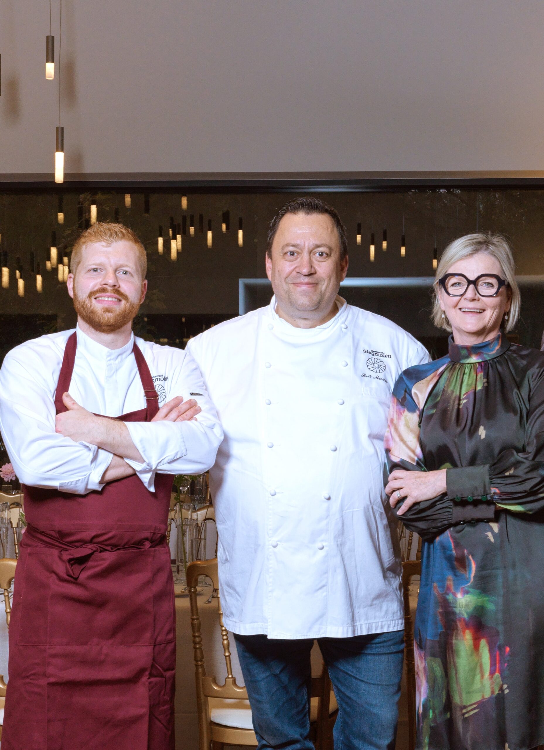 Chefs du restaurant Slagmolen