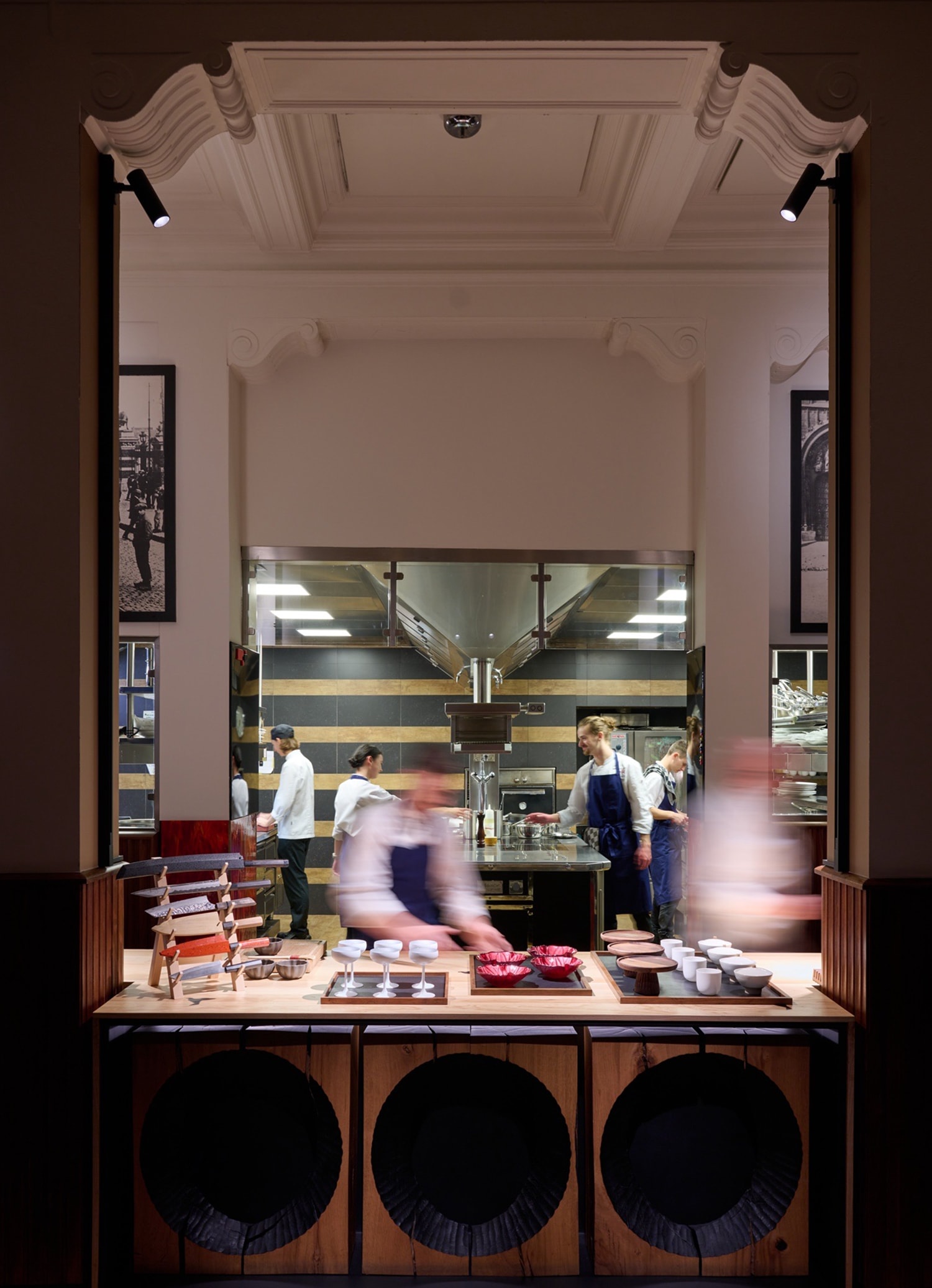 La Paix - Intérieur du Restaurant