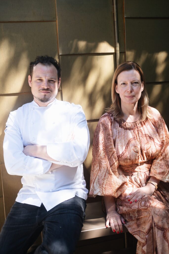 Sabine Eichbauer and Benjamin Chmura Gold Wall